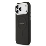 Guess PU Saffiano MagSafe Zadní Kryt pro iPhone 17 Pro Max Black