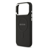 Guess PU Saffiano MagSafe Zadní Kryt pro iPhone 17 Pro Max Black