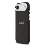 Guess PU Saffiano MagSafe Zadní Kryt pro iPhone Air Black