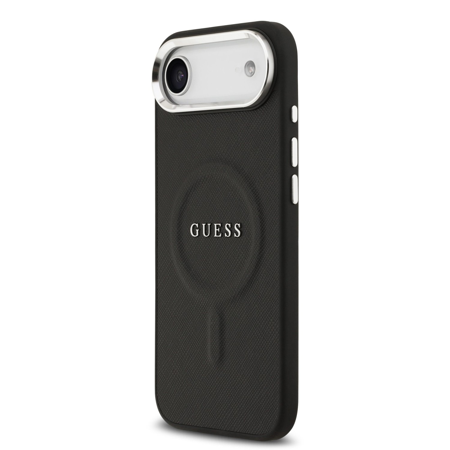 Guess PU Saffiano MagSafe Zadní Kryt pro iPhone Air Black