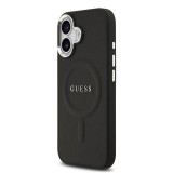 Guess PU Saffiano MagSafe Zadní Kryt pro iPhone 17 Black