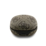 Guess PU 4G Script Logo ENC TWS Bezdrátová Sluchátka Brown