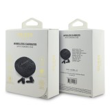 Guess PU 4G Script Logo ENC TWS Bezdrátová Sluchátka Black