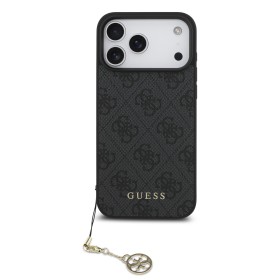 Zadní kryt Guess 4G Charm pro Apple iPhone 17 Pro Max, tone on tone grey