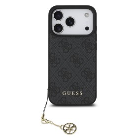 Zadní kryt Guess 4G Charm pro Apple iPhone 17 Pro, tone on tone grey