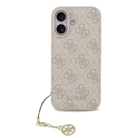 Zadní kryt Guess 4G Charm pro Apple iPhone 17, tone on tone pink