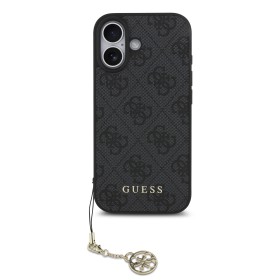 Zadní kryt Guess 4G Charm pro Apple iPhone 17, tone on tone grey