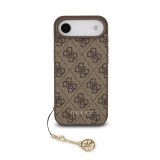Guess 4G Charm Zadní Kryt pro iPhone Air Tone on Tone Brown