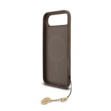 Guess 4G Charm Zadní Kryt pro iPhone Air Tone on Tone Brown