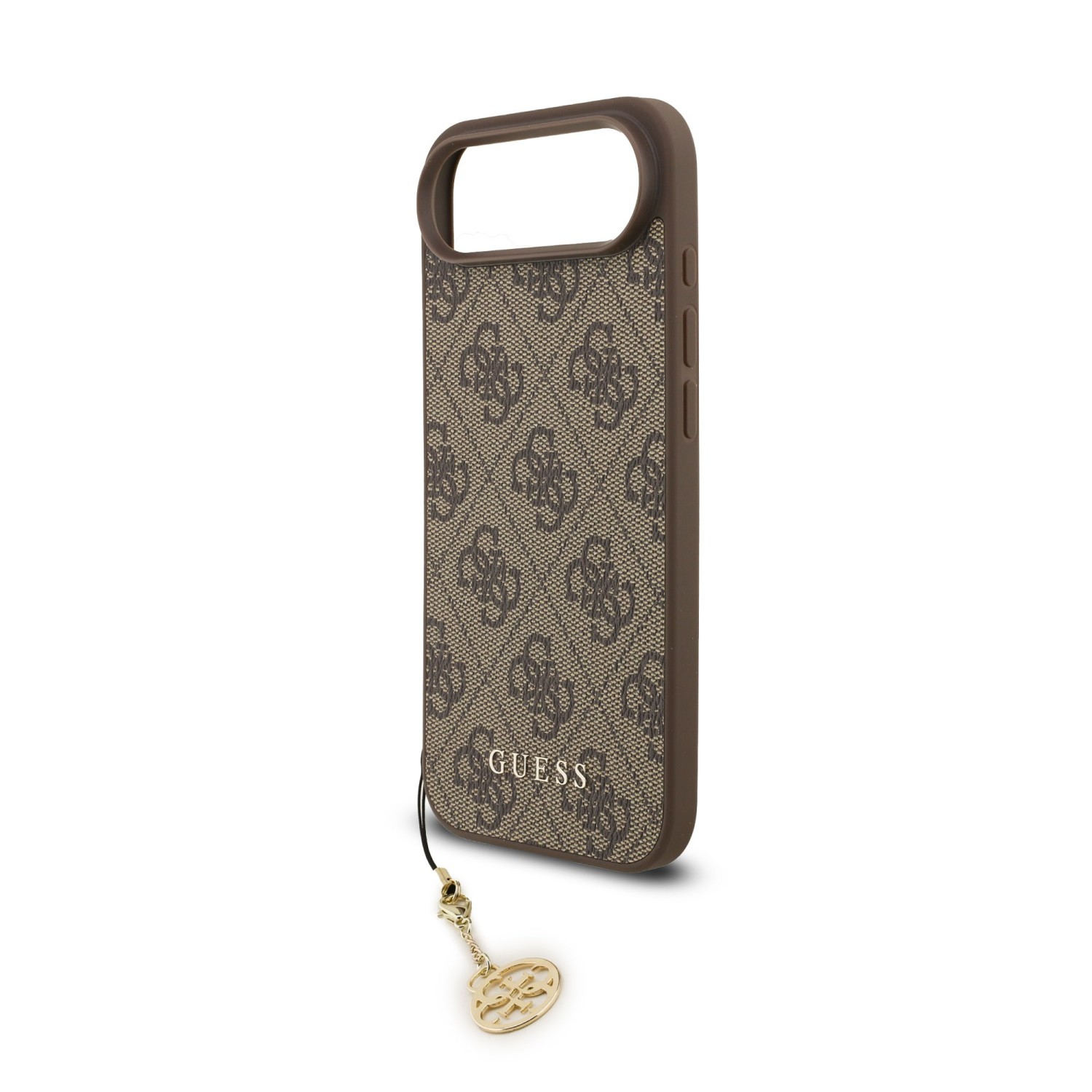Guess 4G Charm Zadní Kryt pro iPhone Air Tone on Tone Brown