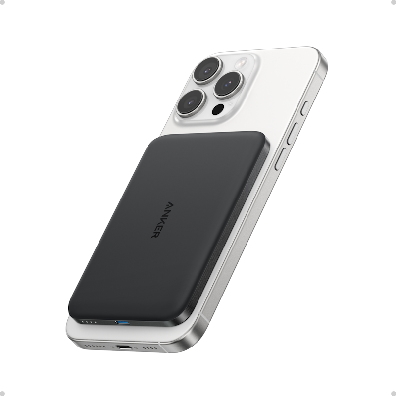 Anker Nano 5000mAh Bezdrátová powerbanka, 20W černá