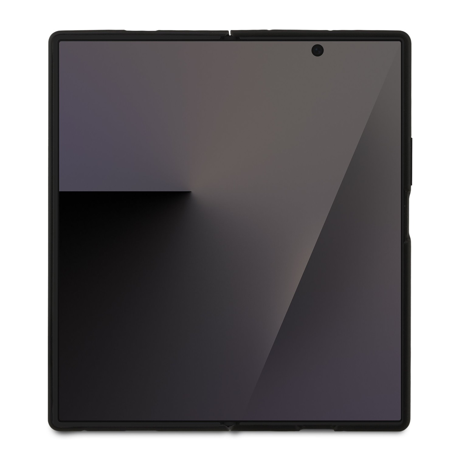 Karl Lagerfeld PU Saffiano Karl and Choupette Zadní Kryt pro Samsung Galaxy Z Fold 7 Black