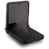 Karl Lagerfeld PU Saffiano Karl and Choupette Zadní Kryt pro Samsung Galaxy Z Flip 7 Black