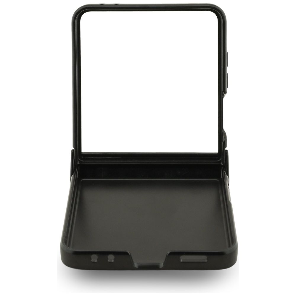 Karl Lagerfeld PU Saffiano Karl and Choupette Zadní Kryt pro Samsung Galaxy Z Flip 7 Black