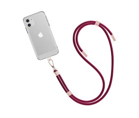 Poruh WG - Crossbody lace strap, vínová