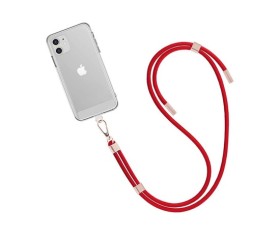 Poruh WG - Crossbody lace strap, červená