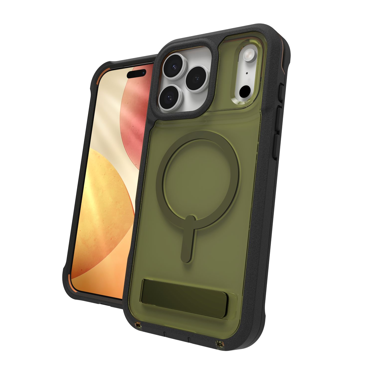 Ochranný kryt ZAGG Rainier Snap KS pro Apple iPhone 17 Pro Max, sea kelp