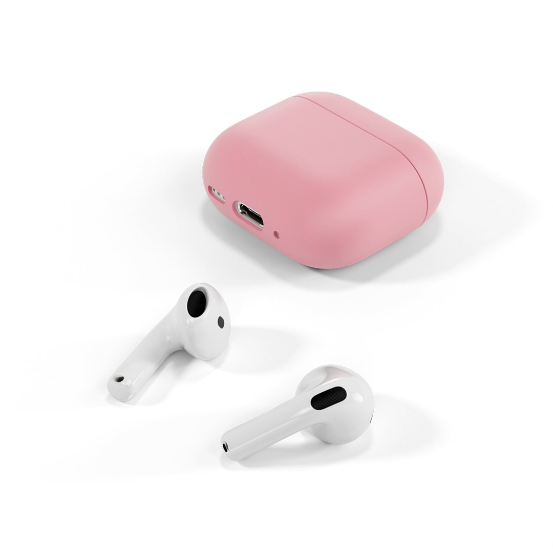 Silikonové pouzdro Epico pro AirPods 4, růžová