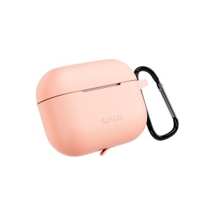 Pouzdro s karabinou Epico AirPods Pro 3, růžová