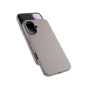 Zadní kryt Epico Silicone Mag+ Case pro Apple iPhone 17, titanová