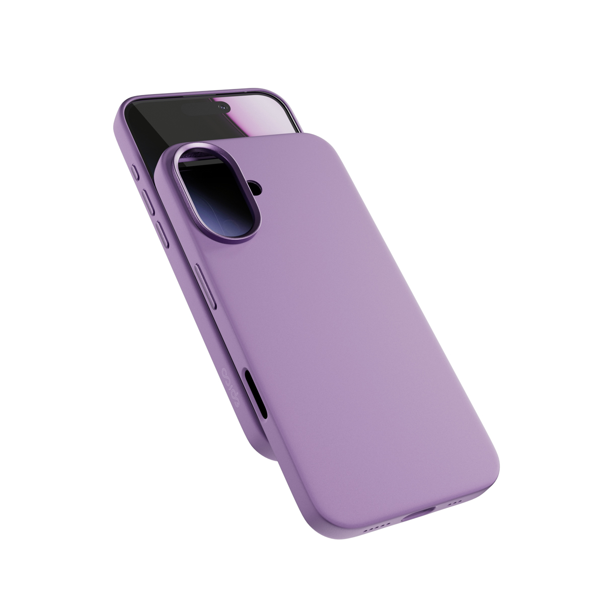 Zadní kryt Epico Silicone Mag+ Case pro Apple iPhone 17, fialová