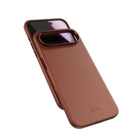 Zadní ochranný kryt Epico Leather Mag+ Case pro Apple iPhone Air, hnědá