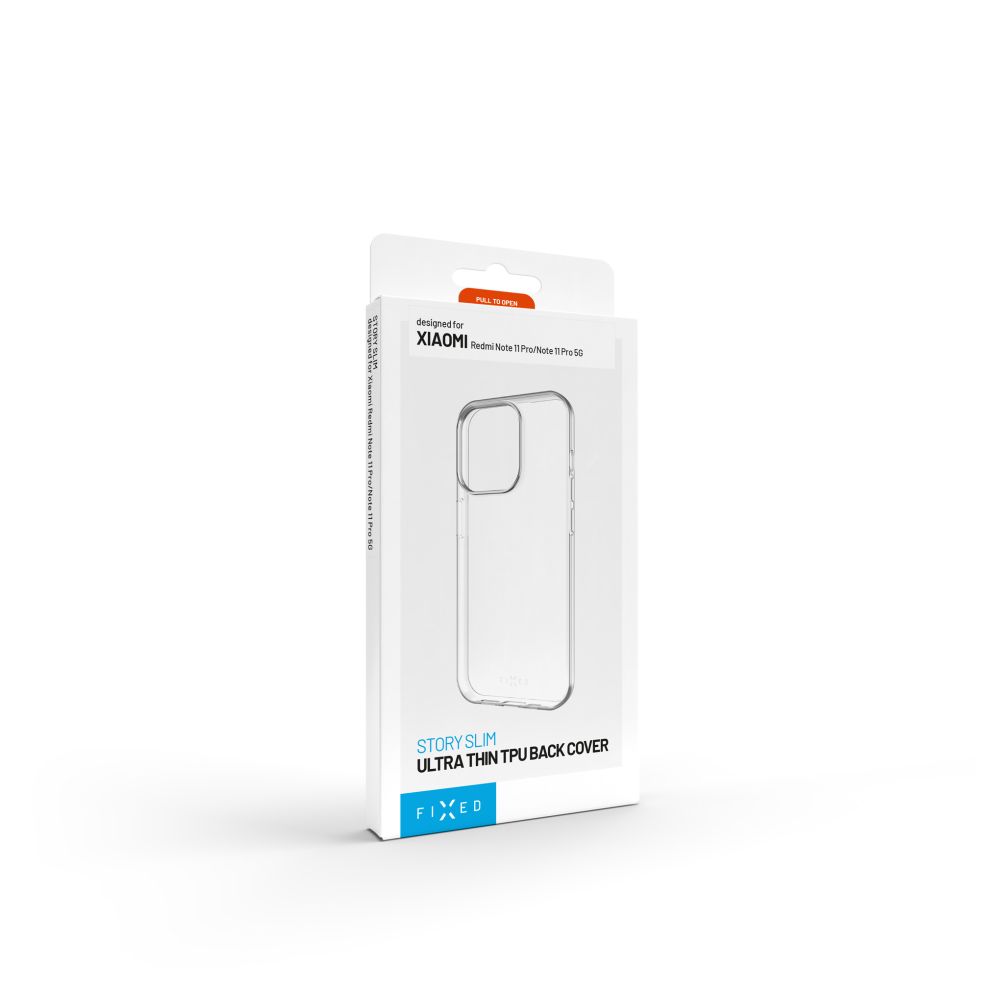 Ultratenký TPU gelový kryt FIXED Story Slim pro Samsung Galaxy S26 Ultra, 0,6 mm, čirý
