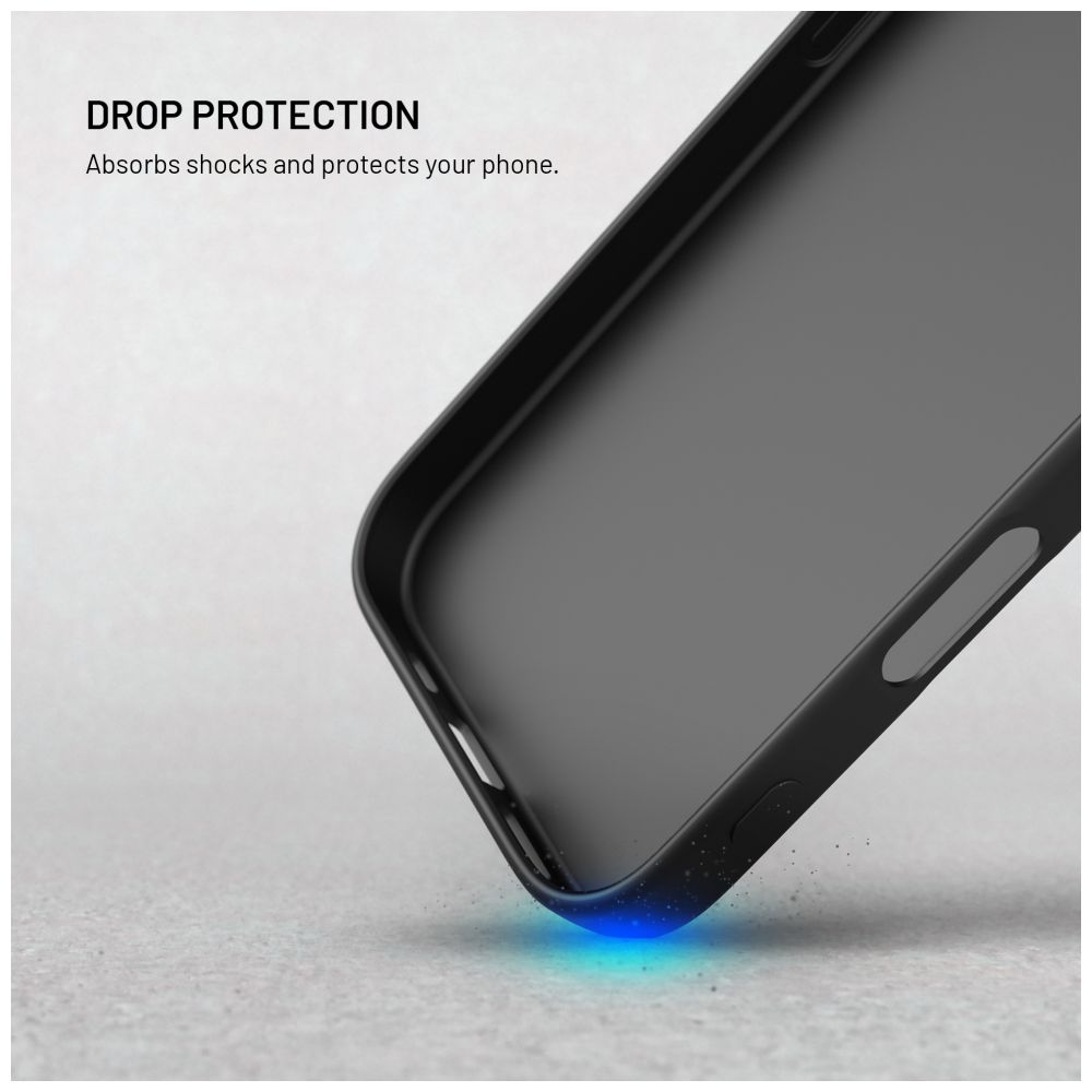 Zadní pogumovaný kryt FIXED Story pro Samsung Galaxy S26, černá