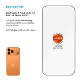 Ultra odolné tvrzené sklo FIXED Armor s Anti-dust aplikátorem a AR vrstvou pro Apple iPhone 17 Pro Max, černé