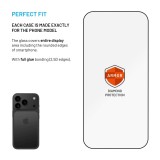 Ultra odolné tvrzené sklo FIXED Armor s Anti-dust aplikátorem a AR vrstvou pro Apple iPhone 17 Pro, černé