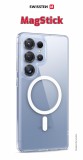 Silikonové pouzdro Swissten Clear Jelly MagStick pro Apple iPhone 17 Pro Max, transparentní
