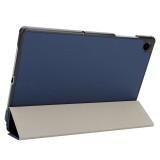 Tactical Book Tri Fold Pouzdro pro Samsung Galaxy TAB A11+ Blue