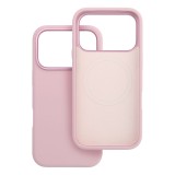 FORCELL F-PROTECT Frame Premium case compatible with MagSafe for IPHONE 17 PRO pink