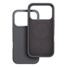 Zadní kryt FORCELL F-PROTECT Frame Premium case compatible with MagSafe pro Apple iPhone 17, šedá