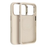 FORCELL F-PROTECT Frame Premium case compatible with MagSafe for IPHONE 17 antique white
