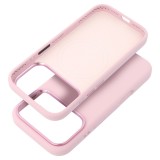 FORCELL F-PROTECT Frame Premium case compatible with MagSafe for IPHONE 15 PRO pink