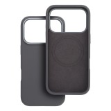 FORCELL F-PROTECT Frame Premium case compatible with MagSafe for IPHONE 15 gray