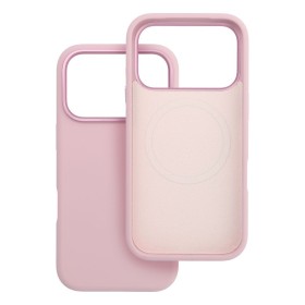 Zadní kryt FORCELL F-PROTECT Frame Premium case compatible with MagSafe pro Apple iPhone 15, růžová