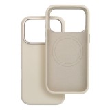FORCELL F-PROTECT Frame Premium case compatible with MagSafe for IPHONE 16 antique white