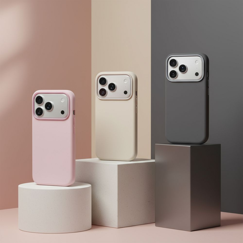 FORCELL F-PROTECT Frame Premium case compatible with MagSafe for IPHONE 16 pink