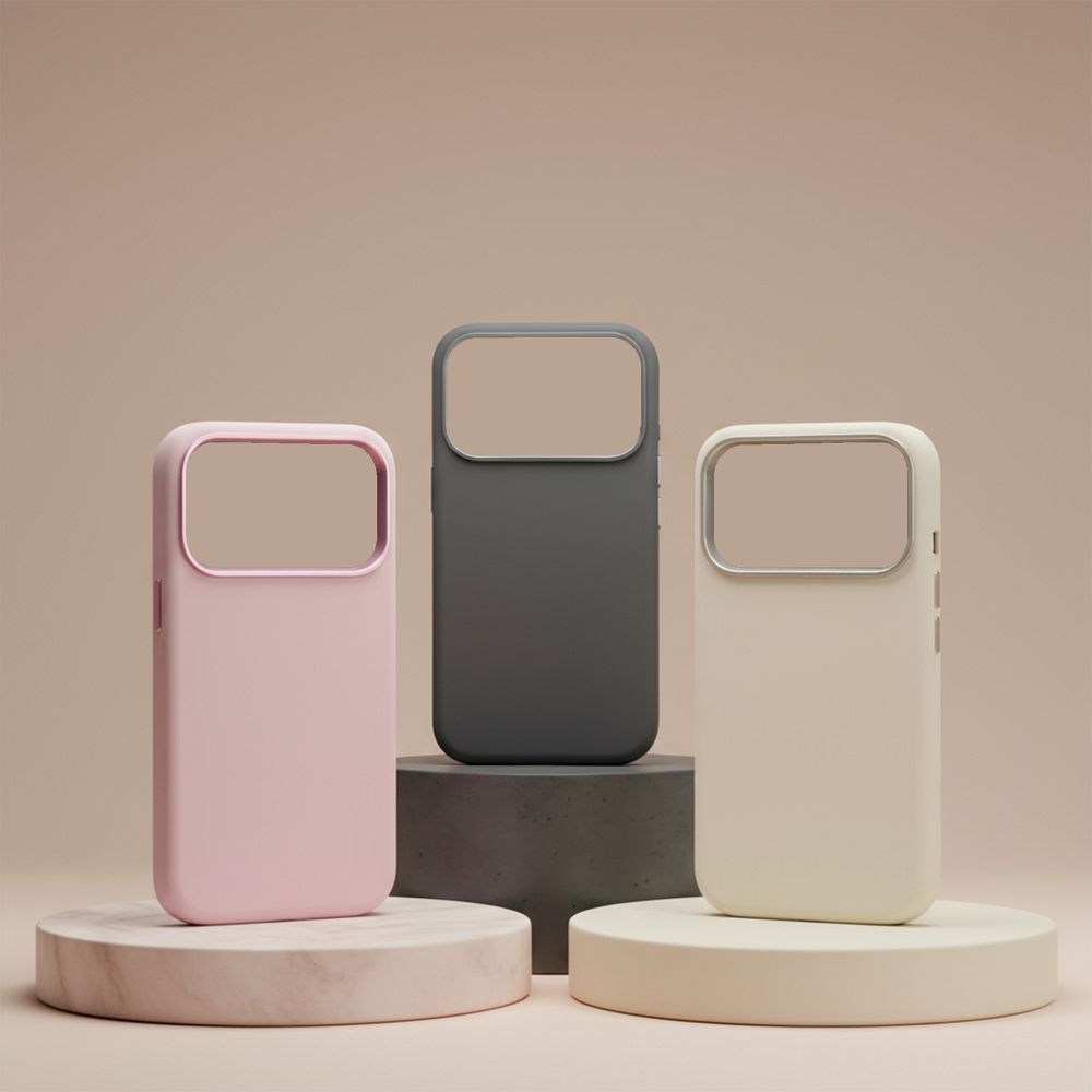 FORCELL F-PROTECT Frame Premium case compatible with MagSafe for IPHONE 16 PRO pink