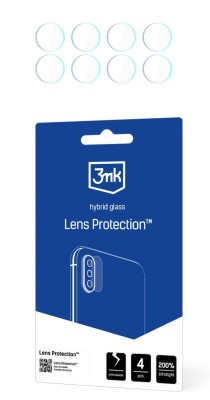 Ochrana kamery 3mk Lens Protection pro Motorola Edge 60 Pro (4ks)