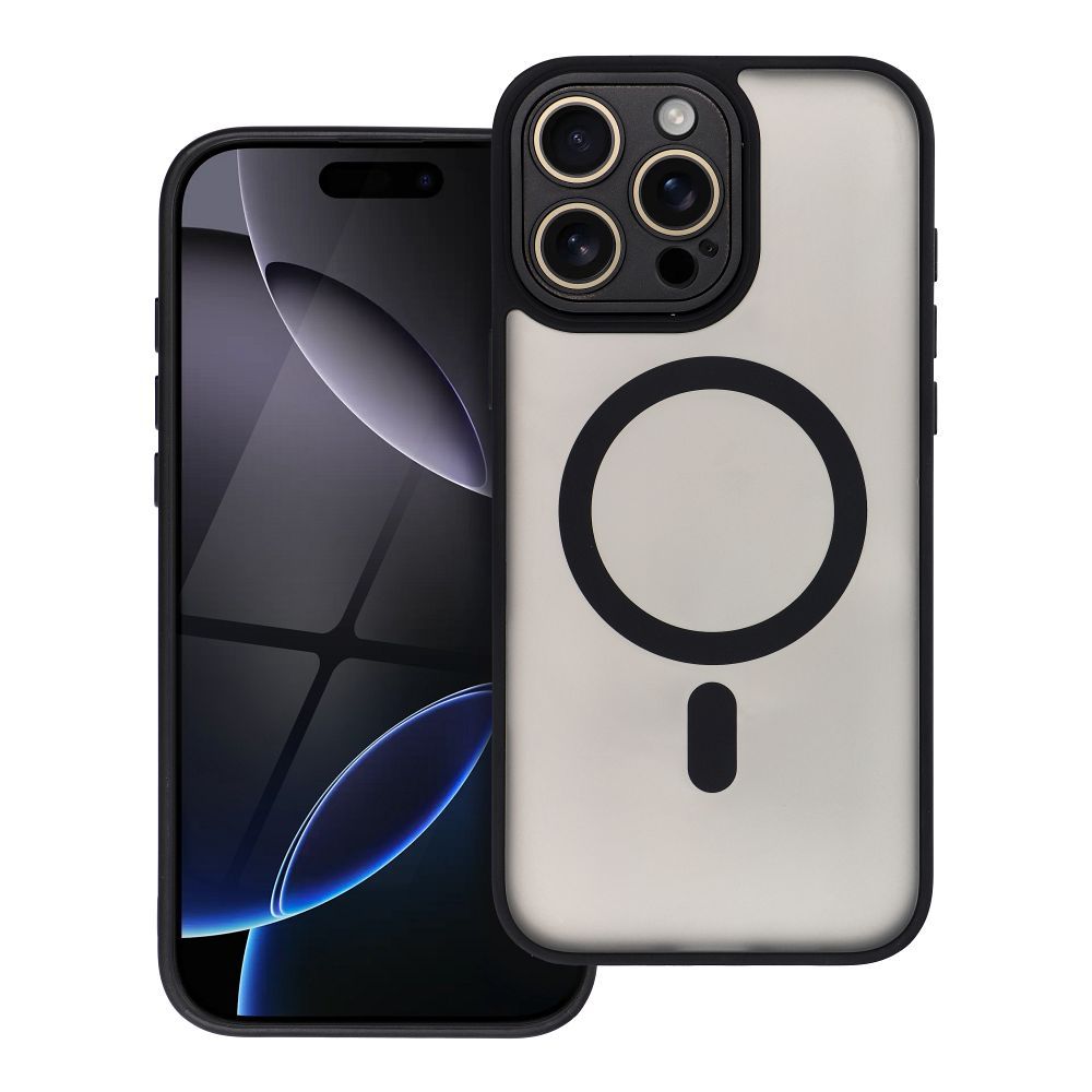 VARIETE MAG COVER Case compatible with MagSafe for IPHONE 17 black