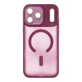 VARIETE MAG COVER Case compatible with MagSafe for IPHONE 17 PRO MAX purple