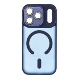 VARIETE MAG COVER Case compatible with MagSafe for IPHONE 17 PRO navy blue