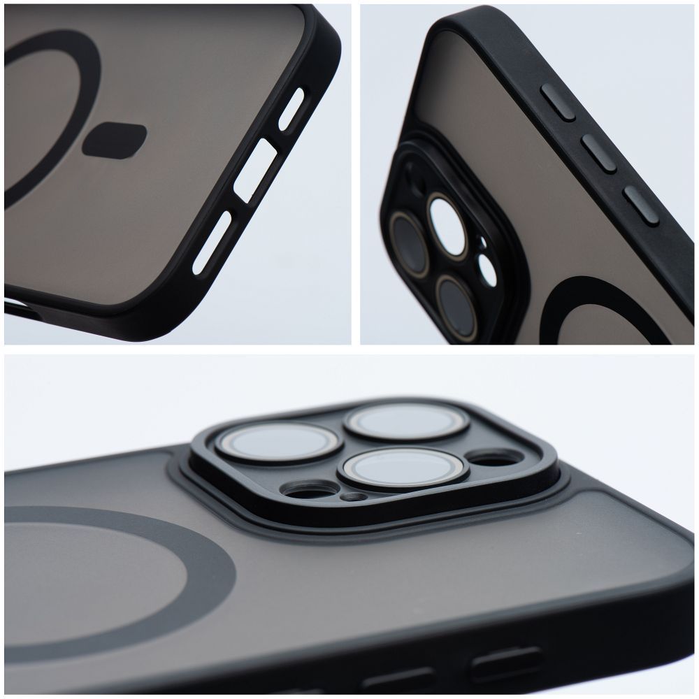 VARIETE MAG COVER Case compatible with MagSafe for SAMSUNG S25 FE black