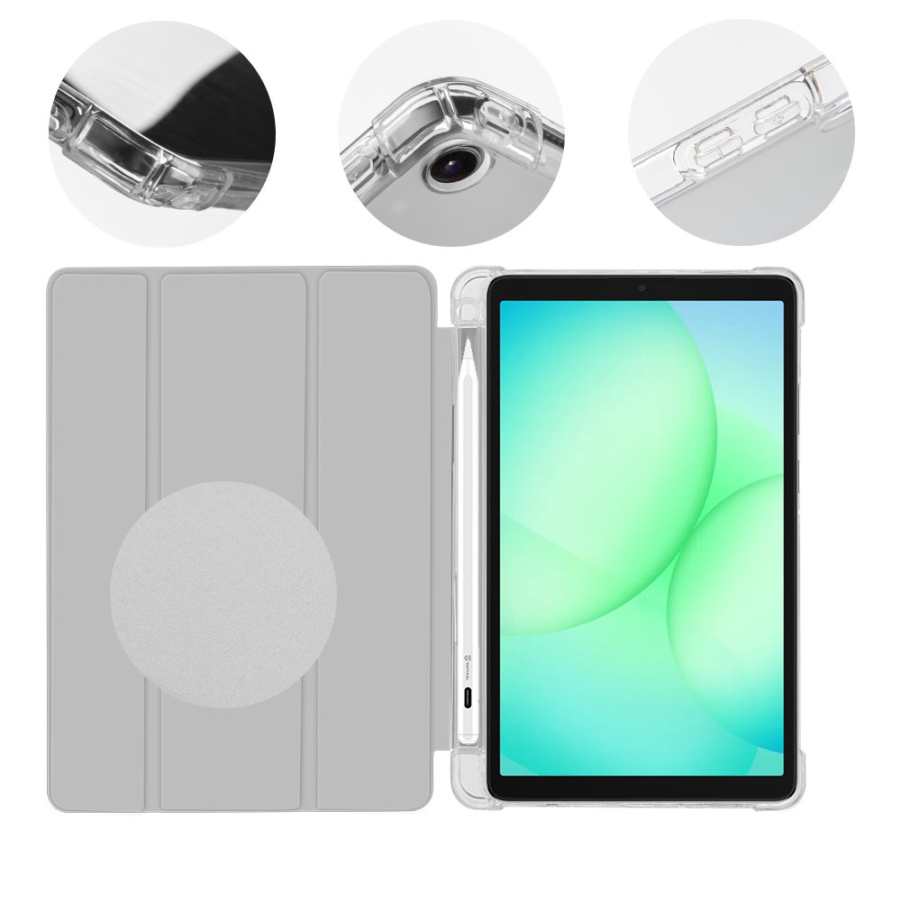 OBAL:ME MistyTab Pouzdro pro Samsung Galaxy Tab A11/A9 Light Gray