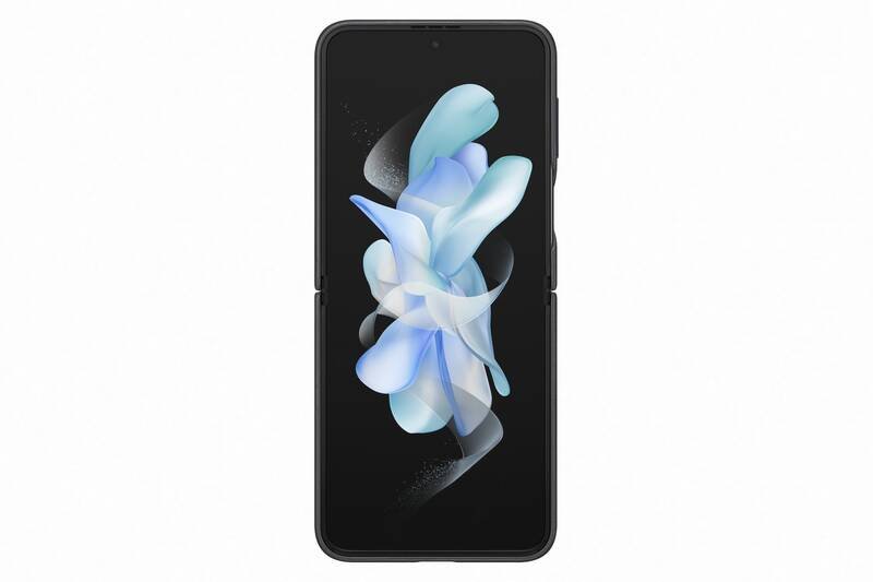 EF-VF721LBE Samsung Kožený Kryt pro Galaxy Z Flip 4 Black