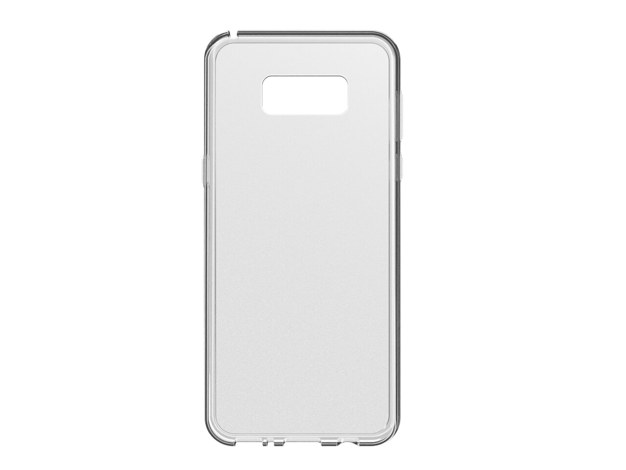 Zadní silikonový kryt Clear Cover Coque pro Samsung Galaxy S8+, transparentní