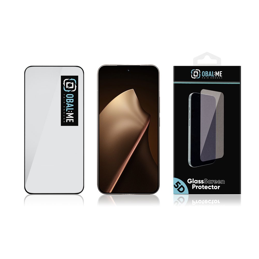 OBAL:ME 5D Tvrzené Sklo pro Xiaomi 15T/15T Pro Black